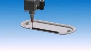 DYMAX form in place, cure in place gasket in conduit cover