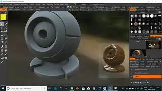 3DCoat Working with folders on the Smart Materials tab.