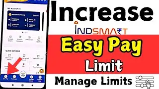 How to Increase Indsmart Easy Pay Transaction Limit | Manage Indsmart EZPAY Transaction Limits Tamil