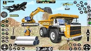 City construction simulator | Excavator,Crane Simulator Game | Level 6