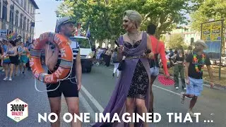 🇮🇹 Livorno, Italy, GAY PRIDE PARADE 2022 in Tuscany