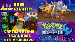 Highlight: Pok&eacute;mon Moon - Captain Kiawe Trial Boss - Totem Salazzle