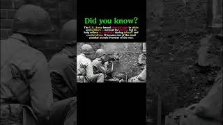 Why the U.S. Army Gave Soldiers Chewing Gum in WWII #ww2 #history