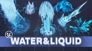 Stylized Water and Liquid VFX