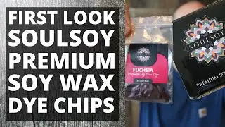 Trying Soulsoy premium soy wax dye ships
