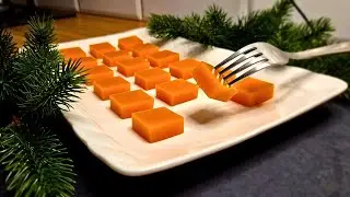 Don't know what to cook with pumpkin? Prepare this delicious dessert in 5 minutes!