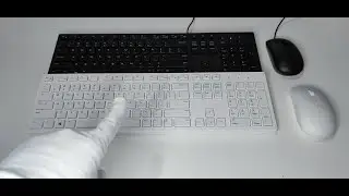 Unboxing for Dell Wireless Keyboard & Mouse KM636 - White