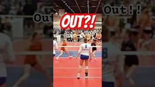 Out?! #aauvolleyball #volleyball #volley #575 #pcvc #libero #sports
