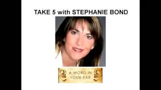 Take 5 with Stephanie Bond