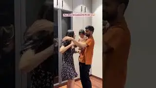 When your husband gets possessive ❤️🙈 #possessive #cute #love #couplegoals #shorts