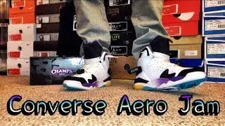 Обзор Converse Aero Jam и их описание на ногах