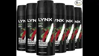 Lynx Africa Deodorant Spray. Review