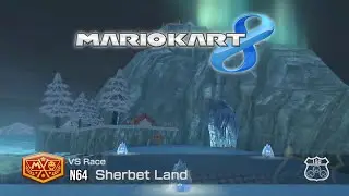 N64 Sherbet Land in Mario Kart 8 - CUSTOM TRACK (v1.0)