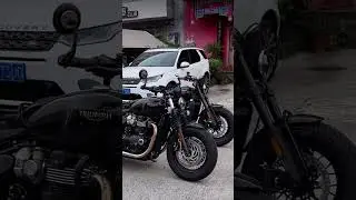 Triumph Bobber & CFMoto 450clc #triumphbobber #cfmoto450clcbobber #cfmotobobber #450bobber