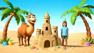 Tiny Camel&rsquo;s Sandcastle Spill | Nursery Rhymes for Kids & Baby Songs