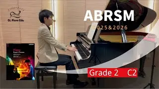 ABRSM Grade 2 C2 Way Out West～Pete Letanka ｜Piano Exam 2025 & 2026【新加坡GL钢琴教育】