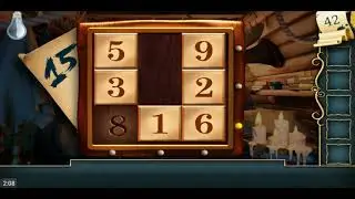 MANSION OF PUZZLES ESCAPE LEVELS 41 to 45 ATTIC ROOM WALKTHROUGH