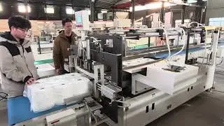 Maxi roll paper multi rolls package machine