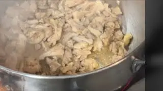 Cooking Chicken Fettuccine