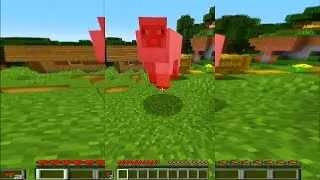 VeryNuclear Attacks DRAGON with POPPY in MINECRAFT! 🤣 #shorts