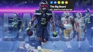 Underdog Big Board Drafts | Super Bowl LX