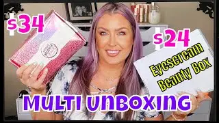 Распаковка набора EYESCREAM BEAUTY BOX и набора AIA BEAUTY BUNDLE | HOTMESS MOMMA MD