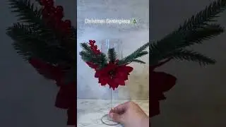 Christmas Centerpiece Simple Candle Stick DIY
