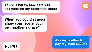 [Apple] My mom fell and hit her head on the floor, but my scumbag bro happily prepared her funeral