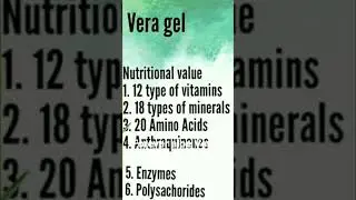 Forever aloe Vera gel ingredients #aloeveraproducts #forever #foreverlivingproducts