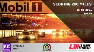 [ONBOARD] Special Event: Sebring 200 Miles