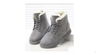 Women Winter Warm Snow Ankle Boots