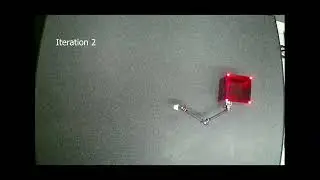 Model-Free Learning Compensation of Robotic Arm Maneuvres
