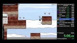 (WR) [703.63] The Fancy Pants Adventures: World 2 All Pants speedrun