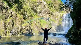 Quiet, peaceful and serene place to enjoy a picturesque falls| Piroa Falls-North Island, New Zealand