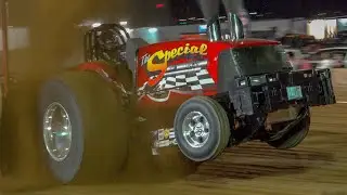 TRACTOR Pulling INSANITY! OSTPA Super Stock Tractors Pulling in Dover 2025 Tuscarawas County Fair. 