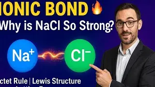 Ionic Bond Explained 🔥 | Why is NaCl So Strong? | Octet Rule & Lewis Structure