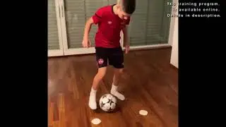 1. FC N&uuml;rnberg u14 ball control | dribbling | individual training | lockdown training