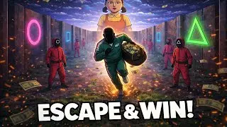 POV SQUID GAME RUN 🔴 | Immersive Interactive Warm-Up | Viral Fitness Challenge
