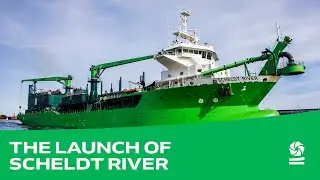 DEME&rsquo;s LNG powered vessel launched at Royal IHC's shipyard