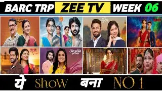 Zee TV Barc Trp of Week 06 (2026) : Saru, Vasudha, Tum Se Tum Tak