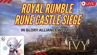 🔴 [LIVE] LINEAGE 2 IVY | RUNE CASTLE SIEGE ROYAL RUMBLE #7