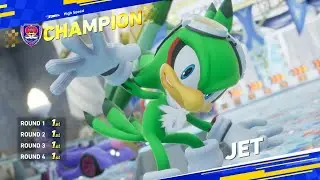 Sonic Racing CrossWorlds Donpa Grand Prix High Speed [Jet] Gameplay