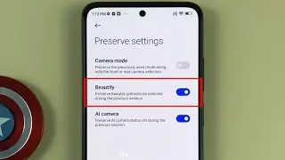 Как сохранить настройки красоты в камере, установленные ранее на Xiaomi Redmi Note 11 Android 12