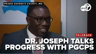 Superintendent Dr. Shawn Joseph discusses progress in Prince George's Schools