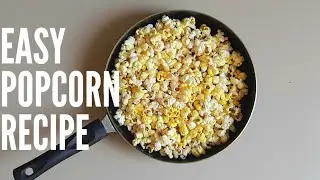 Popcorn । घर पे पॉपकॉर्न कैसे बनाएँ । Act 2 popcorn recipe । l Savan's kitchen