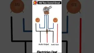 Mid Tone Control Circuit #shorts #youtubeshorts