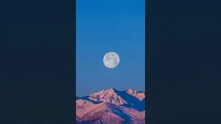 Full Cold Moon of December 🌕🏔️ last image was taken the next day #moon #fullmoon #coldmoon #luna