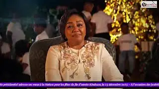 Le#couple présidentiel adresse un message fort pour #Noël et #Nouvel An #MessagePrésidentiel #viral 