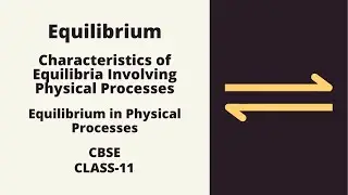 Characteristics of Equilibria Involving Physical Processes
