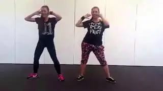 Zin members Dimitrina Alexiadis & Velina Spasova for Dance with Shaggy contest